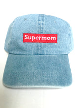 Load image into Gallery viewer, Denim Supermom Cap